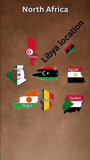Libya location on world map🇱🇾#libya #libyalocation #worldmap