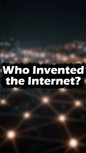 Who Really Invented the Internet? #internet