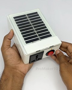 21K views · 298 reactions | How Make Portable Solar Power station At Home #electronicsprojects #electronics #diyprojects | Pro Maker 101 | Facebook