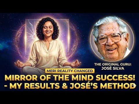 Mirror of the Mind Meditation 🪞 | Reality Change Technique | Silva Method in Hindi #silvamethod