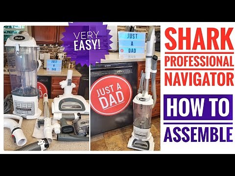 How To Assemble Shark NV356E S2 Navigator Lift Away Professional Upright Vacuum Cleaner