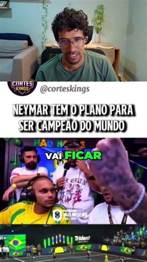 Neymar: O Plano Secreto do Craque Para Ganhar a Copa! #shorts