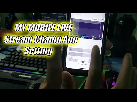 My Stream Champ App Setting