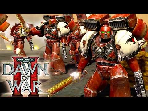 TYRANID INVASION OF THE IMPERIAL CITY! Blood Ravens Last Stand | Dawn of War 2: Astartes Mod (4K)