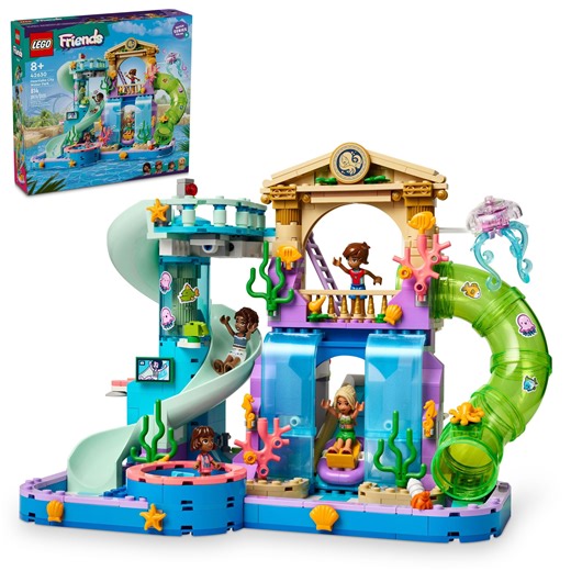 LEGO Friends Heartlake City Water Park Building Toy - Pretend Play Toy Figures & Playsets for Girls & Boys, Ages 8 Years - Gift for Kids W/ Mini-Dolls - 42630