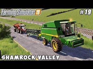 Weed control, sowing wheat, harvesting soybeans | Shamrock valley | Farming simulator 19 | ep #19