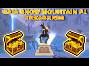 Legend of Neverland: All Treasure Chest - Gaia Snow Mountain F1
