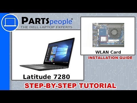 Dell Latitude 7280 (P28S001) WLAN Card How-To Video Tutorial