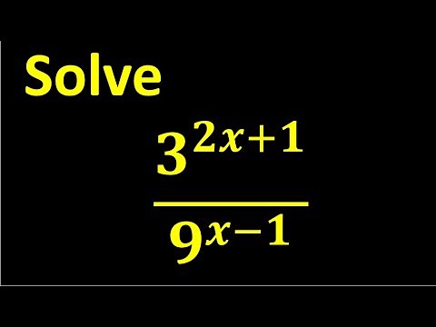 How to Solve Exponential Expressions Step by Step||Exponential Functions