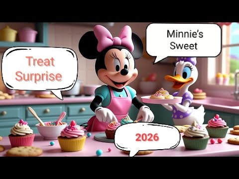 Minnie’s Sweet Treat Surprise 🎀🧁 | Cute Baking Fun with Minnie & Friends