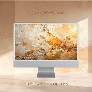 Executive Zoom Background, Artisan Plaster Wall, Luxury Virtual Office, Mediterranean Mineral Texture, Professional Instant Download - Etsy
