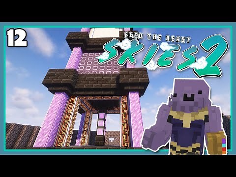 Ultimate AE2 Setup – Quantum Storage & Crafting! | FTB Skies 2 Ep. 12