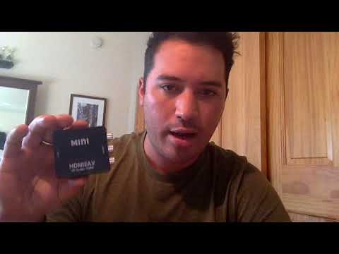 How To Connect Your Wii On TV with HDMI (AV/RCA to HDMI Converter)