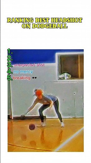 Best Headshot on Dodgeball #trynottolaugh #sports #headshots