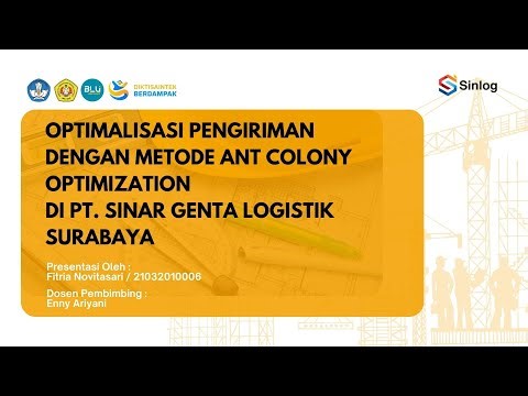 Optimalisasi Pengiriman Dengan Metode Ant Colony Optimization di PT. Sinar Genta Logistik Surabaya