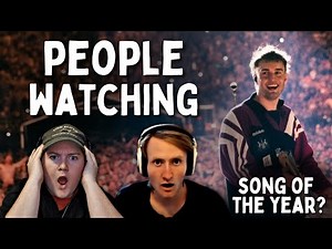 BEST SONG OF 2024??? - Sam Fender - People Watching (Official Lyric Video) REACTION!