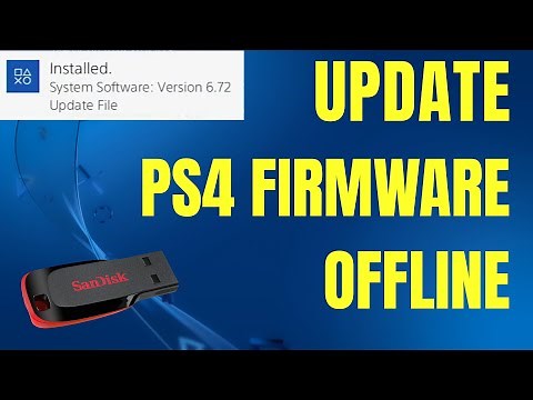 Update PS4 Firmware OFFLINE