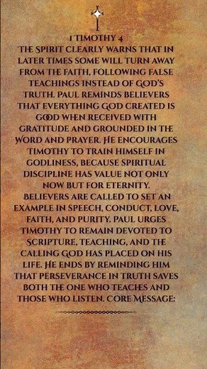 Train Yourself in Godliness — A Powerful Bible Message