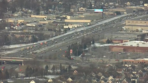 LIVE: SkyFOX is over major slowdowns on 90E. There's a ramp closure after an explosion last night. | Fox 8 News