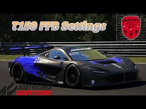 ACC and Thrustmaster T150 FFB Settings - ASSETTO CORSA COMPETIZIONE - 2022
