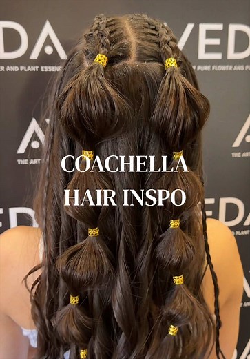 Coachella Boho Girly Hair Inspo & Tutorial | Aveda