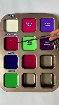 Unexpected Color Mixes That Actually Work #colormixing #satisfying #mixcolor
