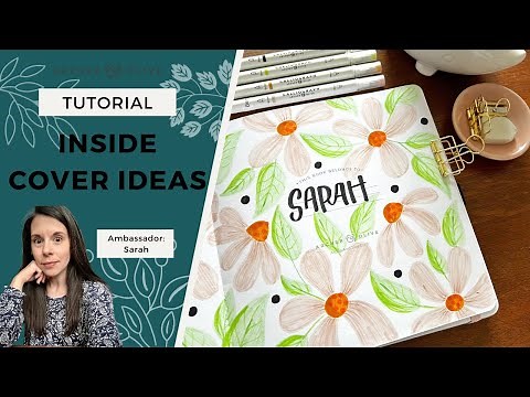 5 Ways To Decorate The Inside Cover Of Your Notebook