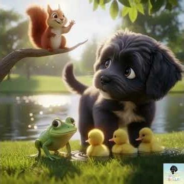 Meet Bella's Frog and Duck Friends 🐸 #cartoonsforkids #kidscartoon #wholesome