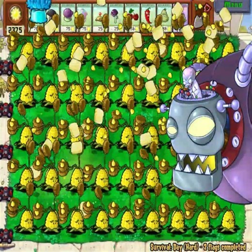 Kernal Pult Vs Dr. Zomboss 😱 Ultimate Boss Battle #pvz #plantsvszombies #pvzshorts