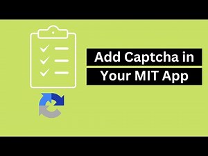 How to use captcha in MIT app inventor | Captcha Android App
