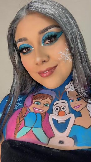 Maquillaje de Anna y Elsa de Frozen 2 | Tutorial de Maquillaje Disney
