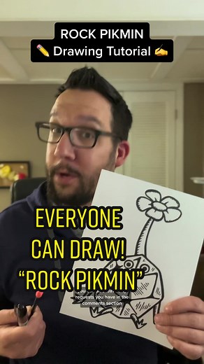 Everyone Can Draw: Rock Pikmin Tutorial