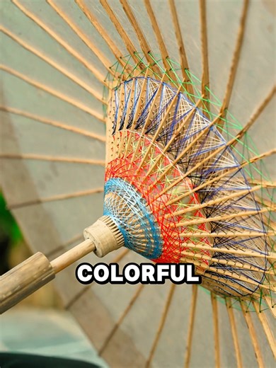 Crafting the Traditional Oil-Paper Umbrella