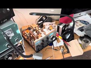 Adjust Drake R4B & T4XB for proper transceive. assure SSB signal pitch for both of stations on freq