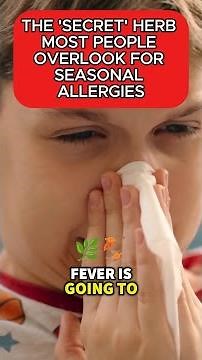 how to remedy "hay fever" 🥵
