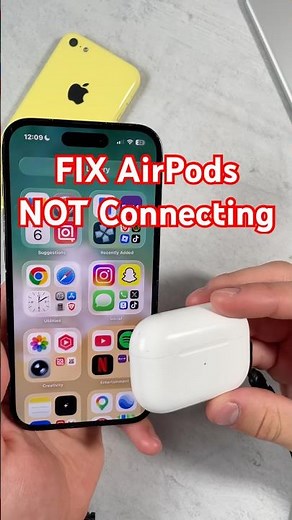How to FIX AirPods Not Connecting to iPhone