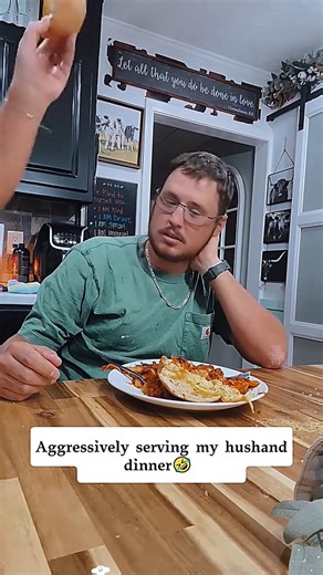 Pulling off a dinner prank for my family with great fanfare 🤣🤣#funny #interesting #funnyvideos #usa #food #love #laughter #joy | Favoriteper Fan