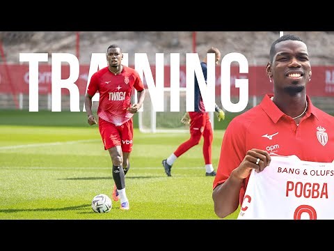 Paul Pogba Is BACK! Watch him Training with his New Club Monaco 🔥