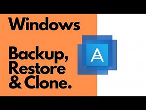 Acronis Backup Restore [Windows Backup Restore]
