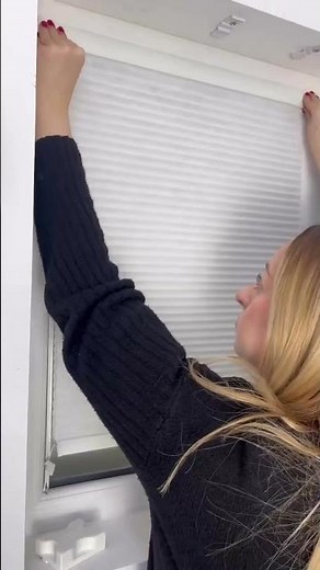 Add blinds to your windows with no drilling with Intu Blinds! 🤍