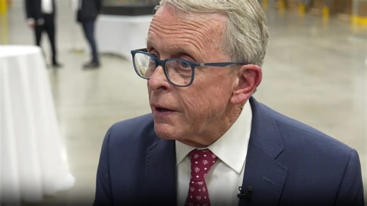 Gov. Mike DeWine speaks on Springfield bomb threats