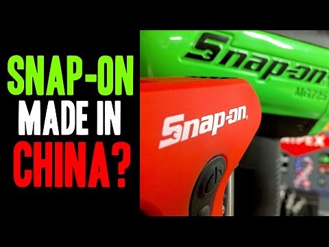 Snap-on - MADE IN CHINA?