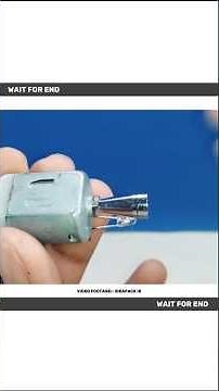 0 Watt Bulb & DC Motor Science Experiment 😲 | New Science Experiment | #shorts