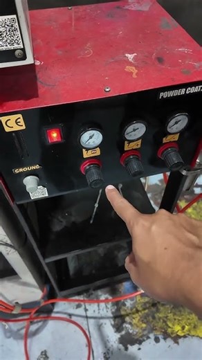 Automotive powder coating machine produced by mpcs