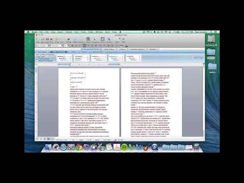 BookBaby Book Printing: How To Format Your Book in Word for Mac