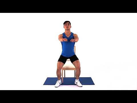 Sit-down Chair Squat