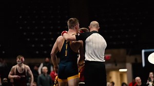 Peyton Hall had the Coliseum rocking yesterday! #HailWV | WVU Wrestling