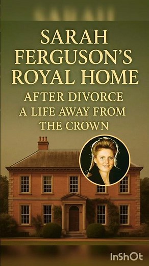 Sarah Ferguson’s Royal Home After Divorce 👑 A Life Away from the Crown