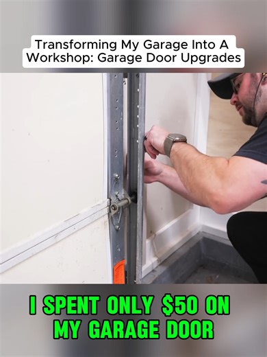 Garage Workshop Transformation with Door Upgrades