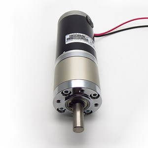 [Hot Item] 45mm Diameter 12V 24V DC Gear Motor with Encoder